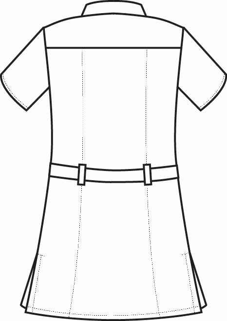 Kimono Estetista Soho Antimacchia