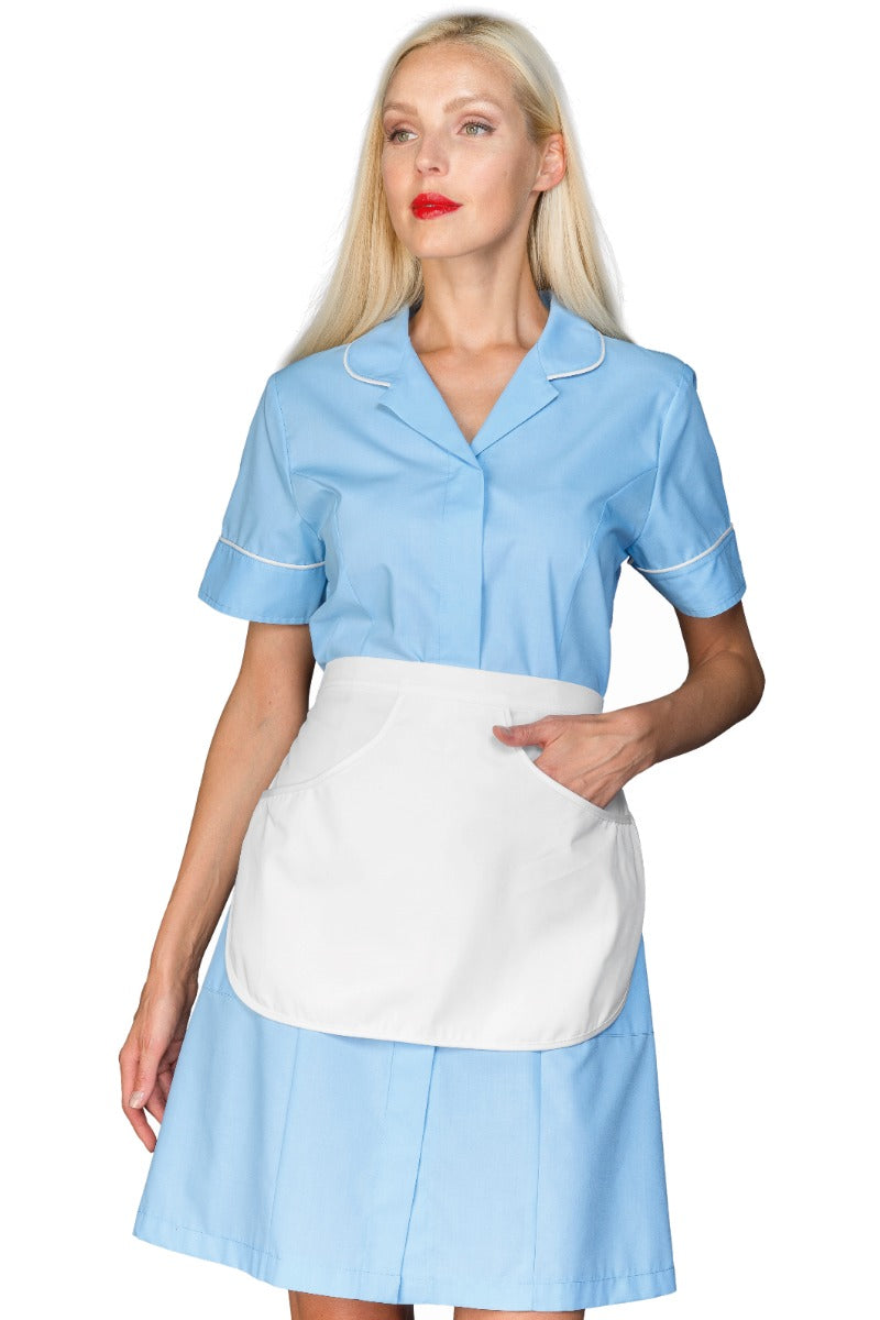 Camice Firenze Azzurro+Bianco Con Grembiulino - Divise & Divise