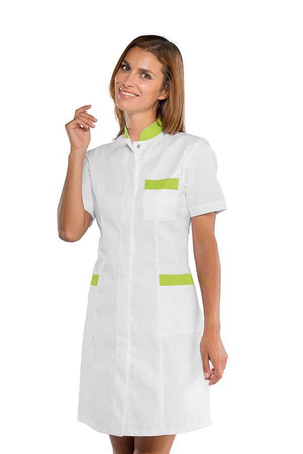 Camice Isacco Catalina Bianco + Mela