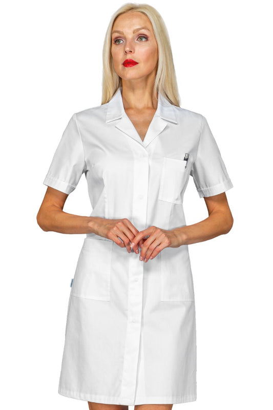 Camice Singapore bianco senza elastico ai polsi - Divise & Divise