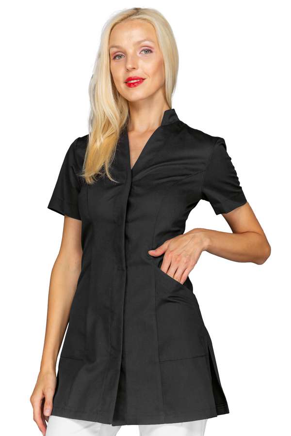 Casacca donna Rio Bohème Nero collo coreano - Divise & Divise