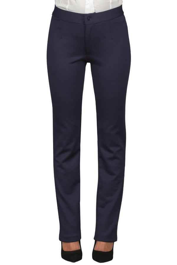 Pantalone Trendy Jersey Milano Blu