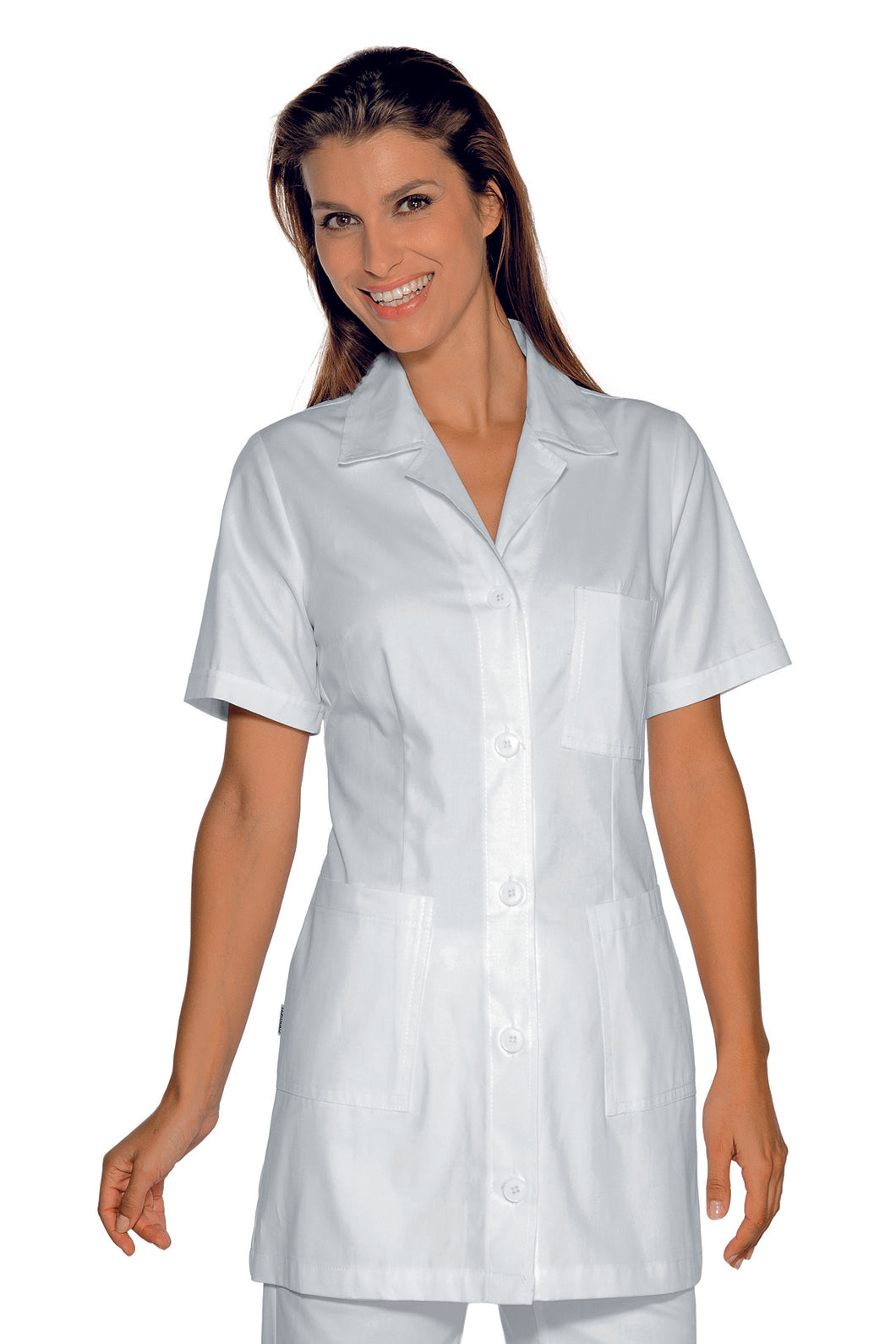 Casacca Estetista Isacco Marbella Bianca extralarge