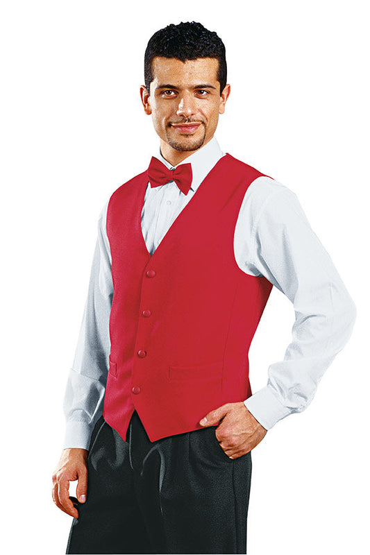 Gilet Camerere Unisex Rosso