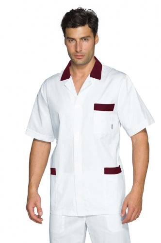 Casacca Peter Bianco E Bordeaux