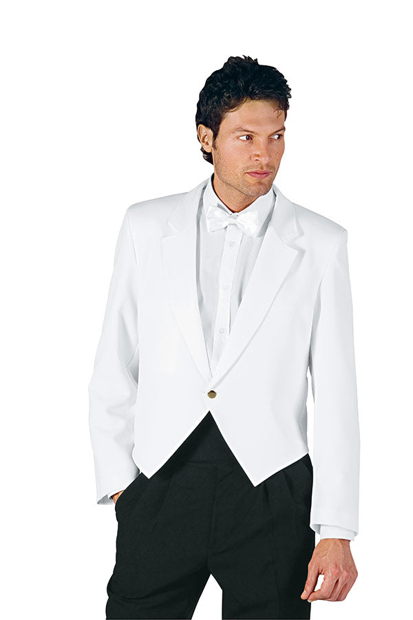 Giacca Cameriere Spencer Unisex Bianca