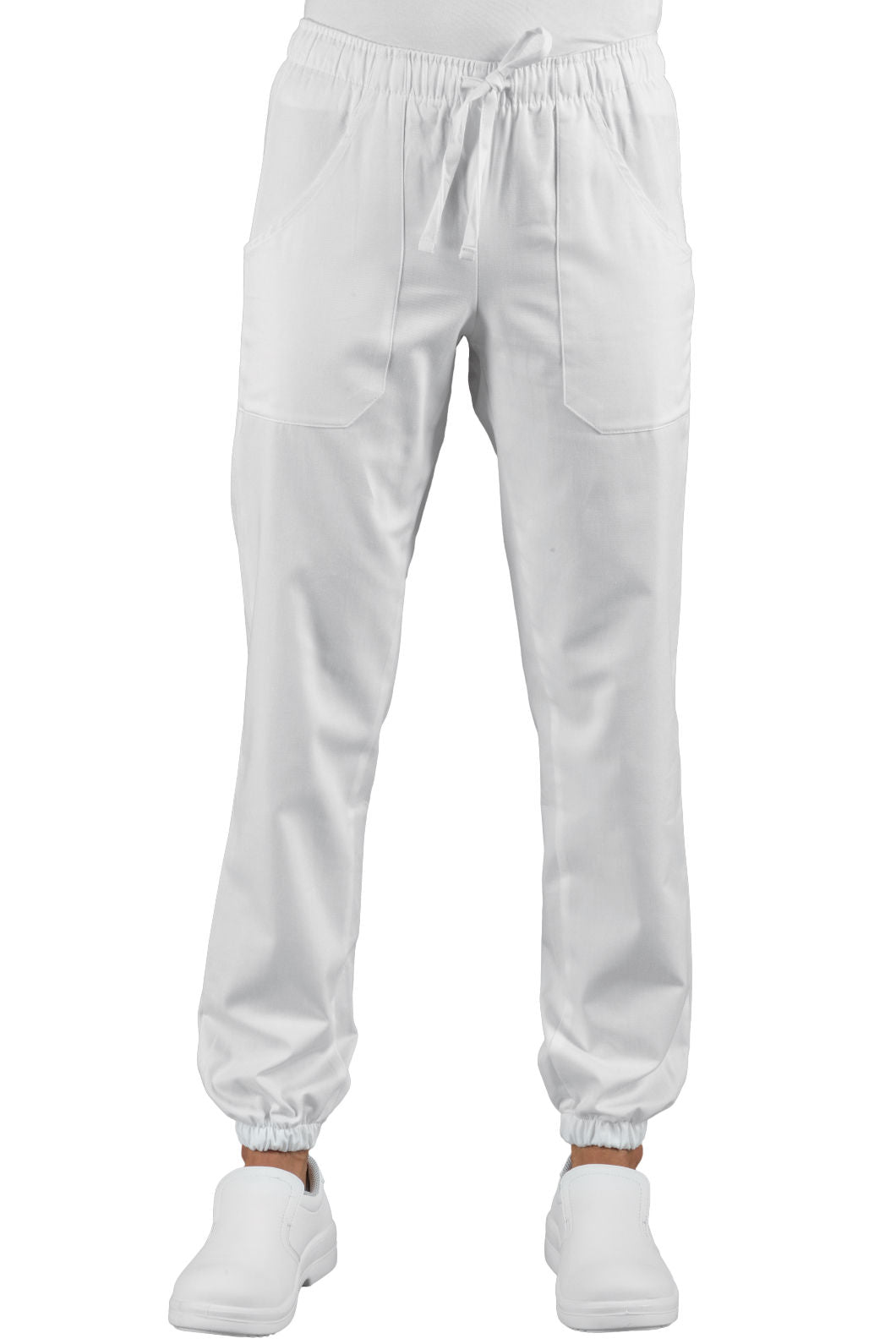 Pantagiaffa unisex Tecnostretch bianco - Divise & Divise
