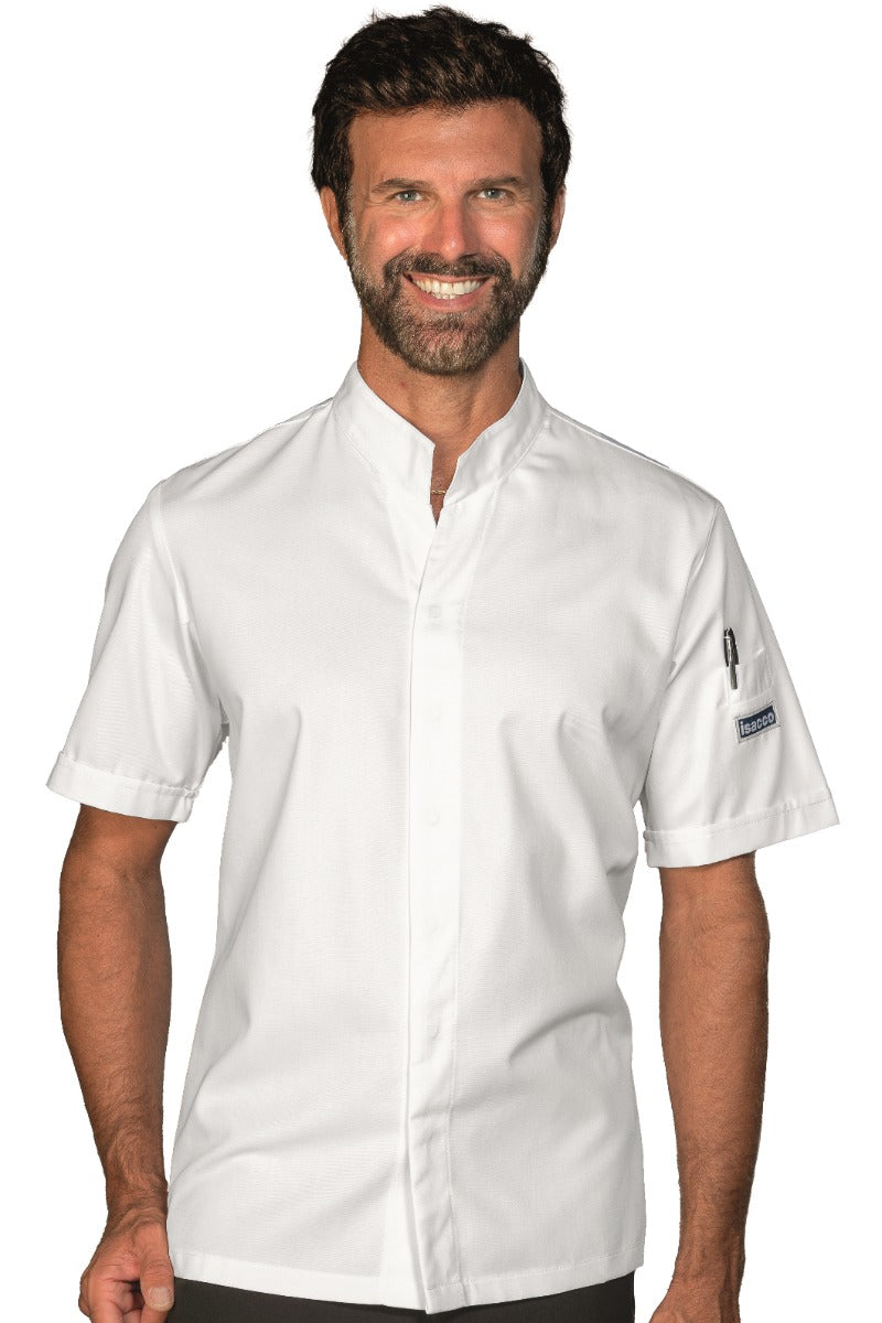 Giacca Cuoco Sincler Satin Bianco - Divise & Divise