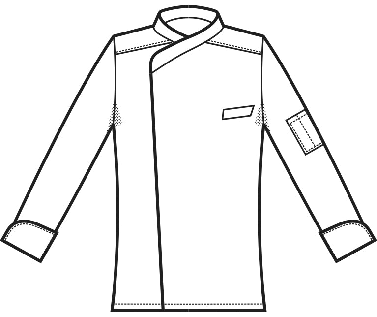 Giacca Cuoco Bilbao Lino