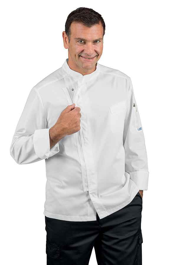 Giacca Cuoco Bilbao Bianca Extra Large Isacco - Taglie 3XL 4XL 5XL