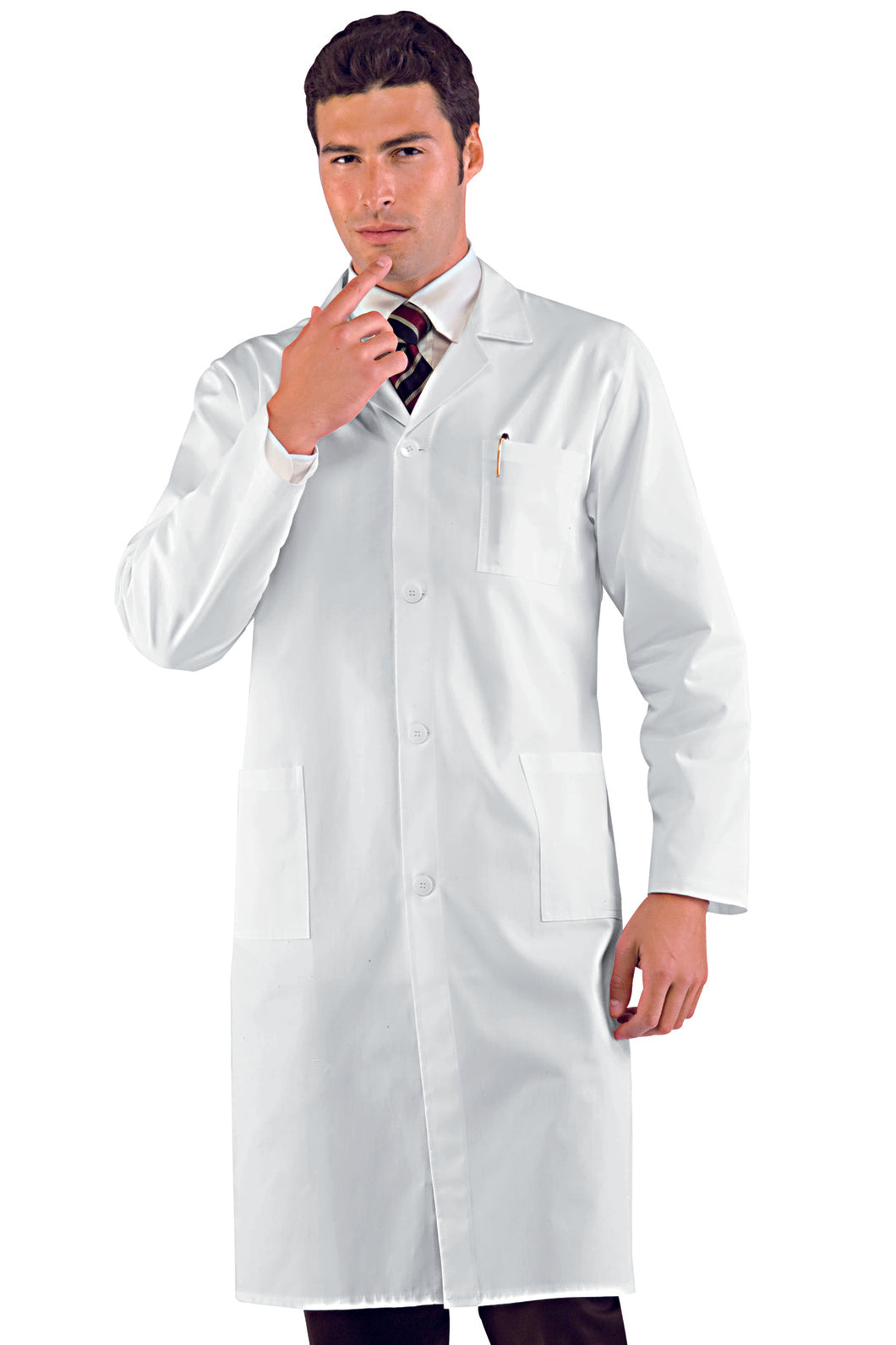 Camice Medico Isacco Bianco