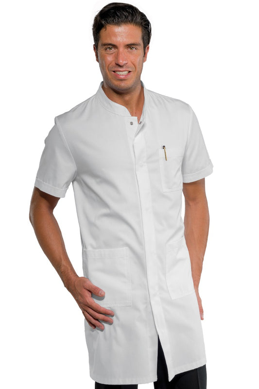 Camice Dover Boheme Bianco Isacco - Cotone 100% Professionale - Divise & Divise