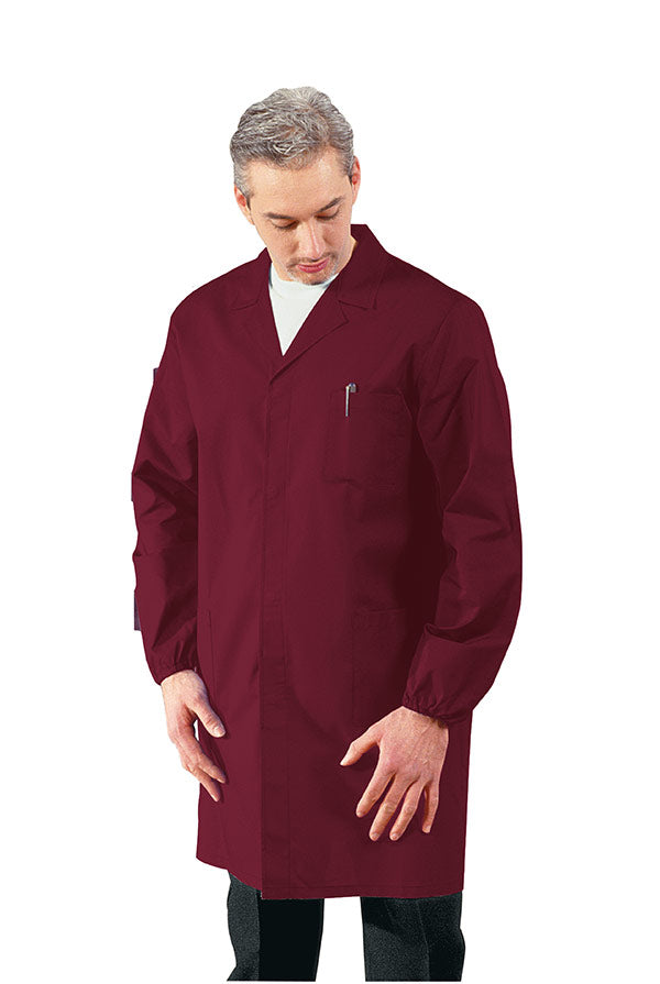 Camice Uomo Bordeaux con bottoni a pressione