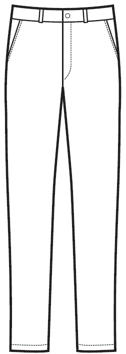 Pantalon noir Seattle - Sans stretch