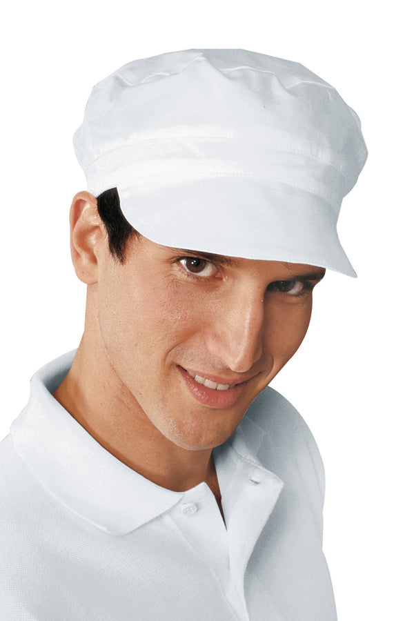 Cappello Cuoco Charly Senza Rete Bianco