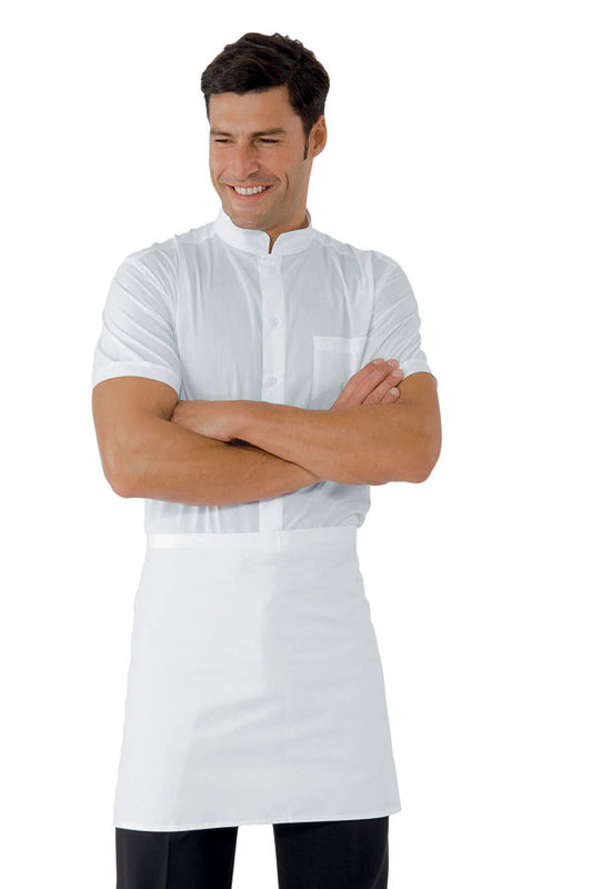 Grembiule vita senza tasca bianco - 70x60