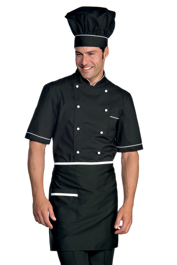 Grembiule Cuoco Vita Nero E Bianco