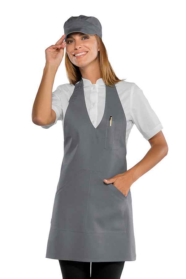 Grembiule Cameriere Bistro Grigio