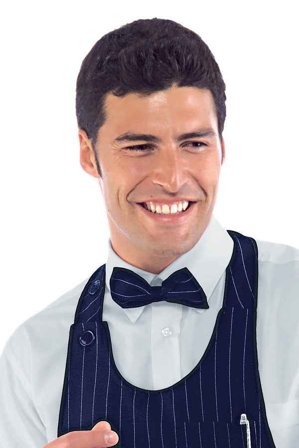 Papillon Barista Gessato Blu