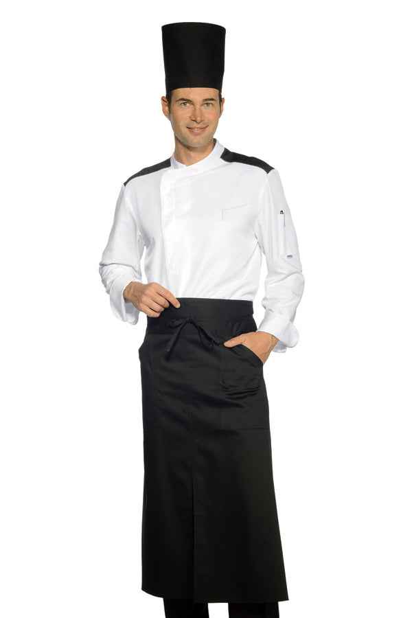 Grembiule Barman Versailles Con Spacco Nero