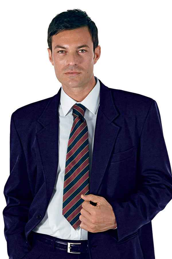 Cravatta Chef De Rang Regimental Bordeaux