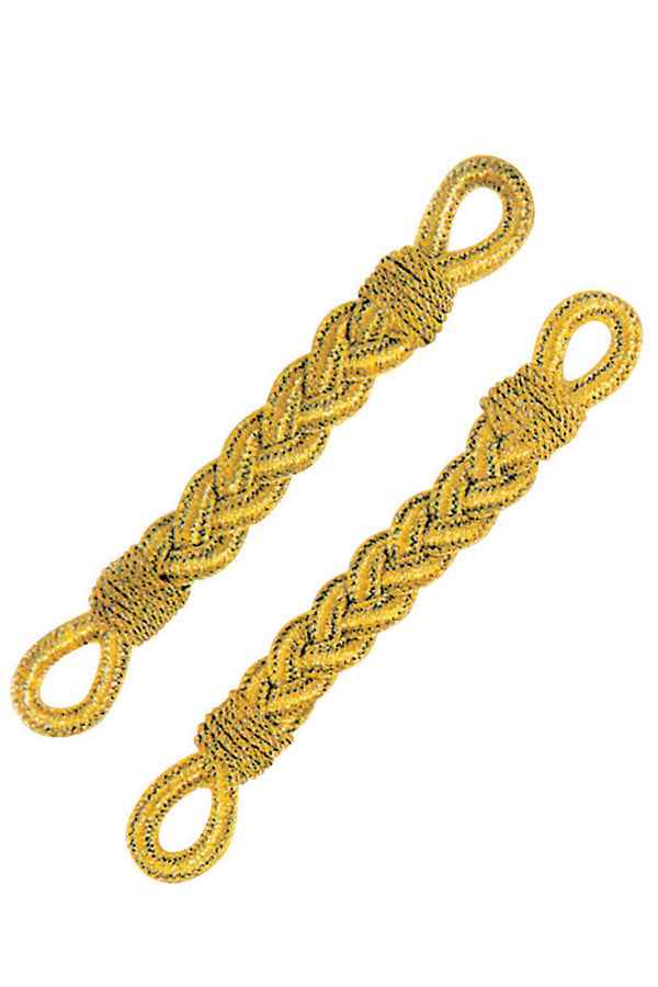 Coppia Trecce Dorate