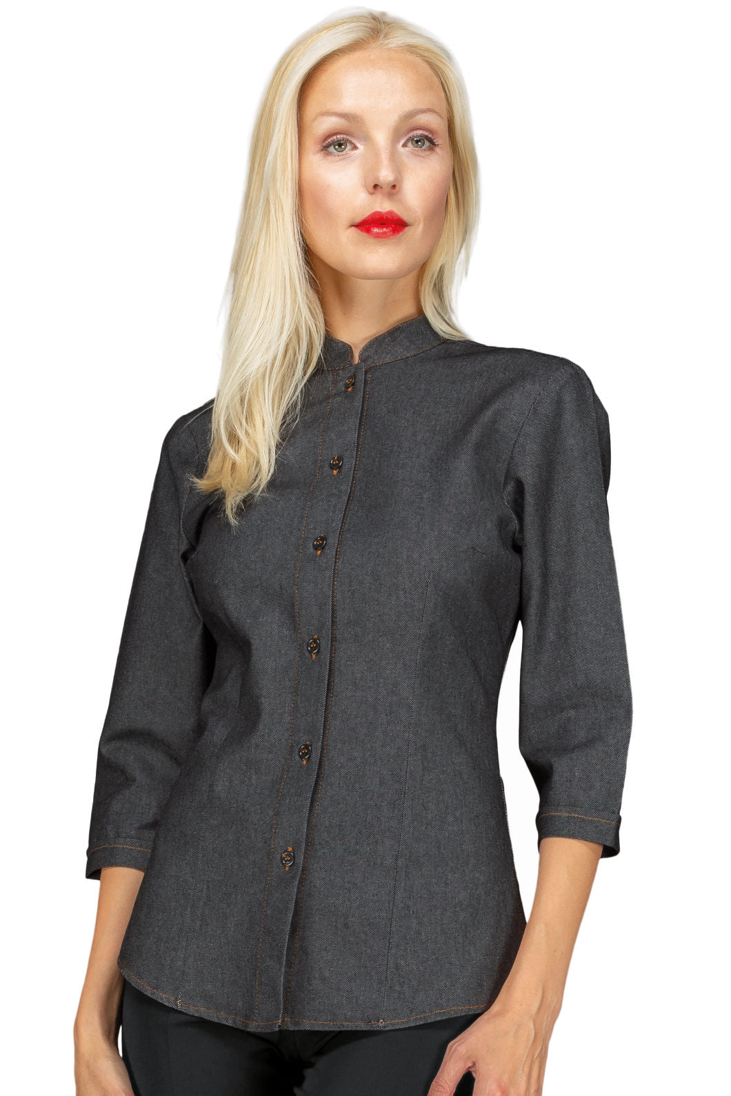 Camicetta Hollywood Stretch Black Jeans - Divisa Professionale per Ristorazione - Divise & Divise