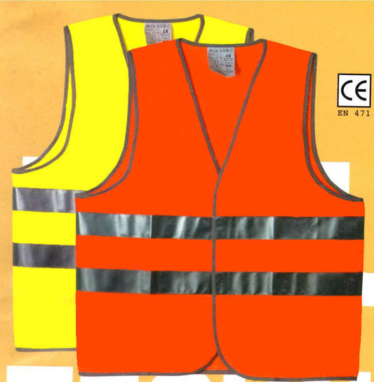 Gilet alta visibilità 100% poliestere