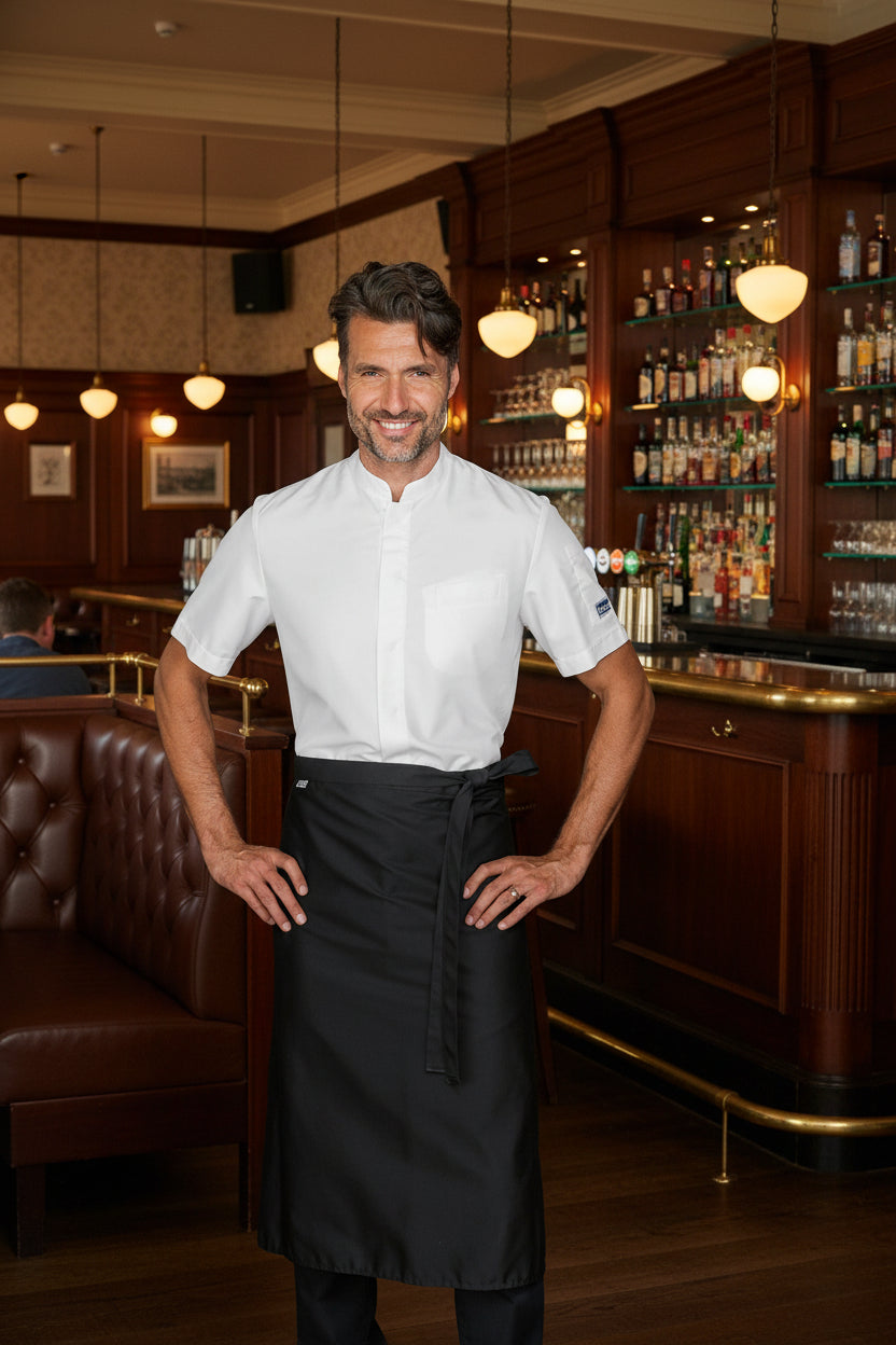 Grembiule Camerere Invictus nero