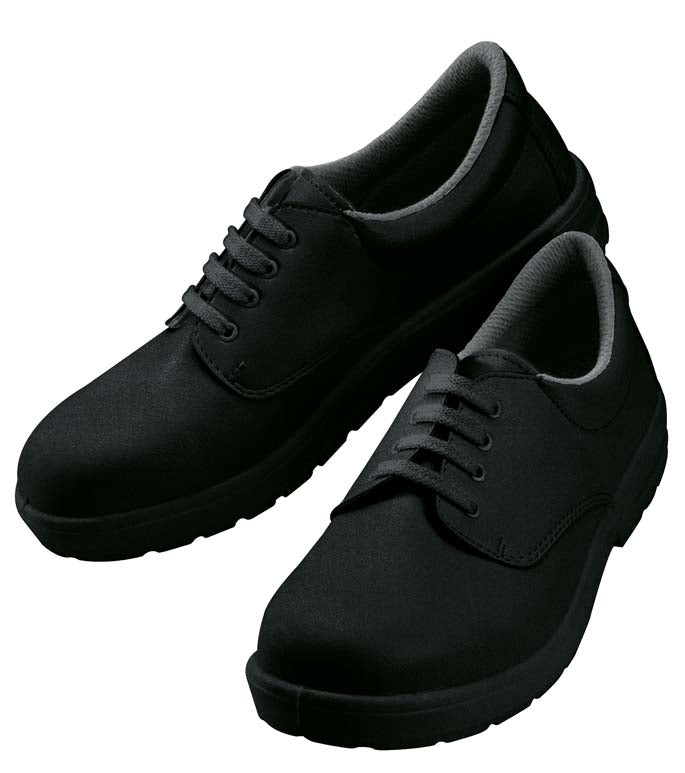 Scarpa Cuoco Con Lacci Nera