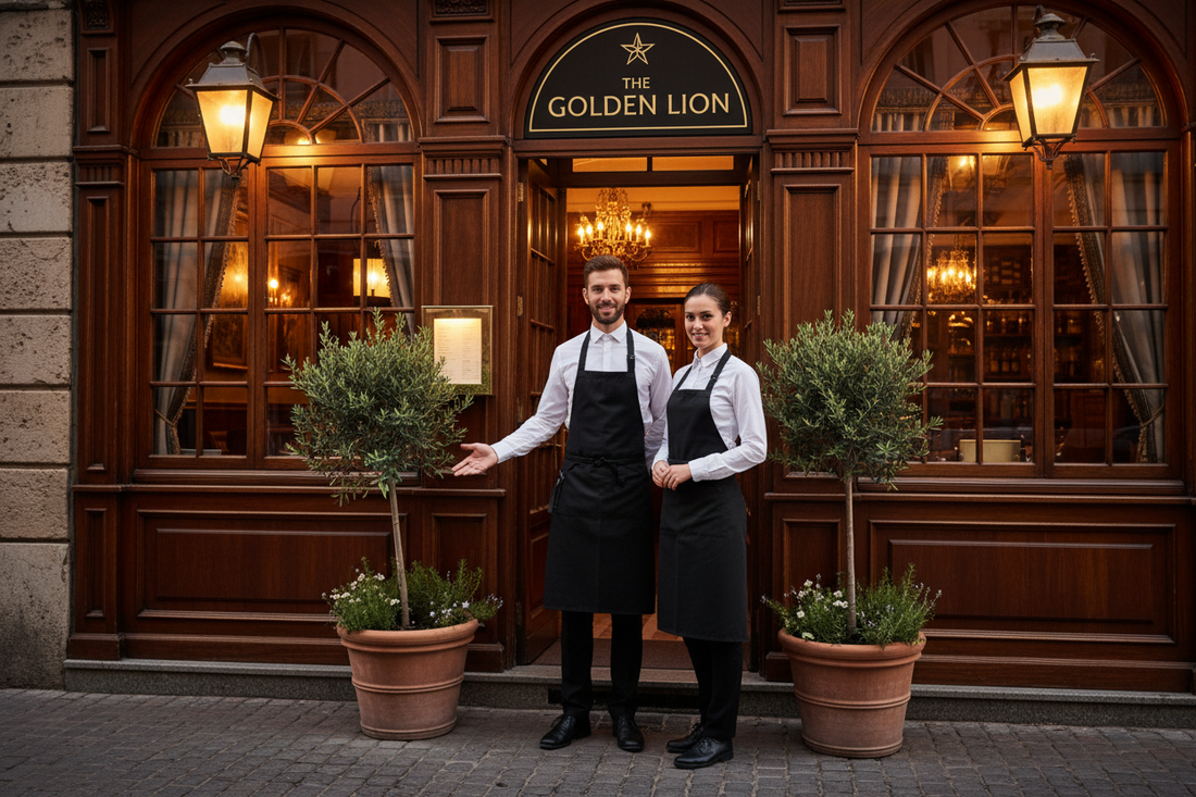 Grembiuli Cameriere Professionali: Guida alla Scelta per Ristoranti e Hotel | Isacco