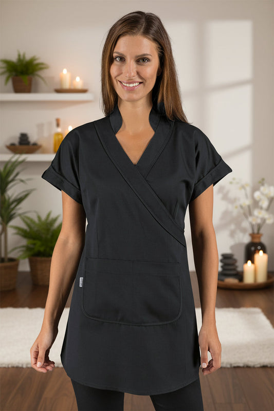 Kimono Tahiti Superdry Nero