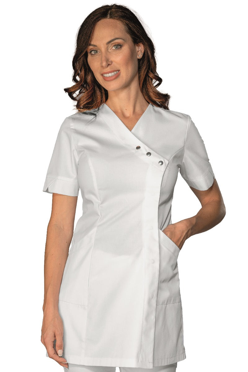 Casacca Minorca Bianca Donna Slim - Purezza e Femminilità Professionale - Divise & Divise