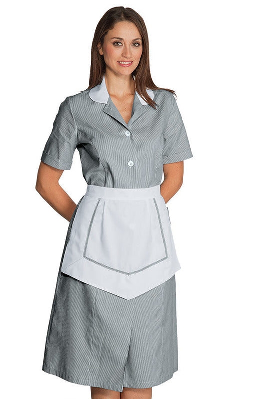 Camice Lipari Riga Nera Con Grembiulino