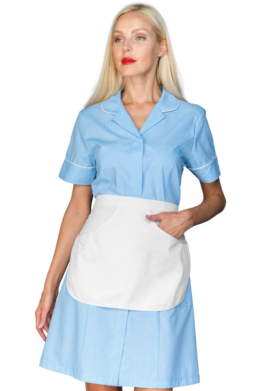 Camice Firenze Azzurro+Bianco Con Grembiulino - Divise & Divise
