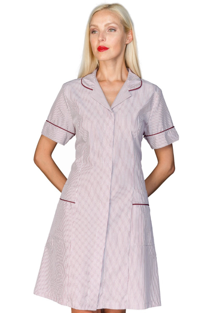 Camice Firenze Riga Bordeaux + Bordeaux - Divise & Divise