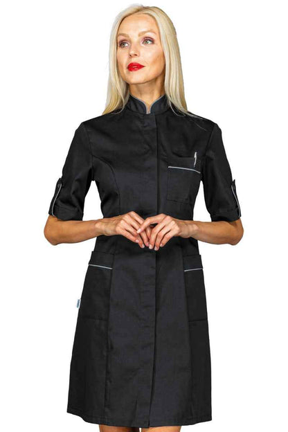 Camice venezia nero + codino grigio