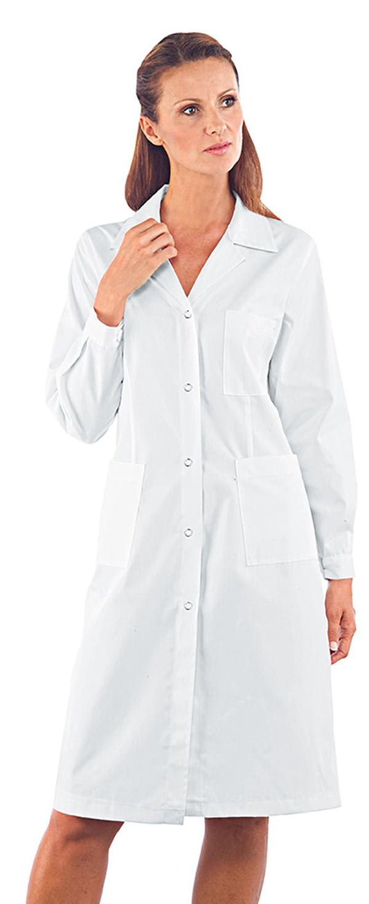 Camice Donna Antiacido Solforico Bianco