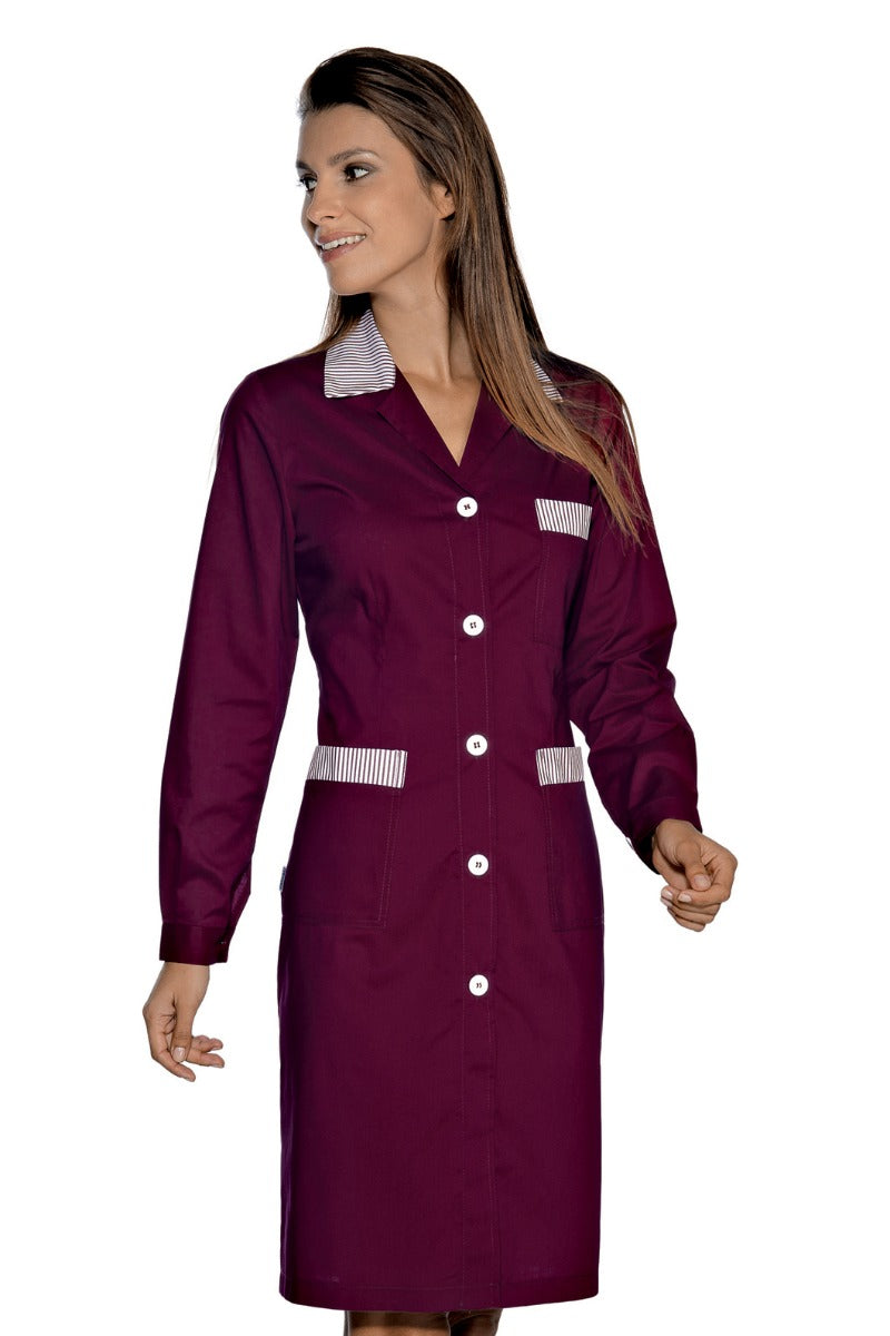 Chemise de travail Positano pour femme, noire et blanche