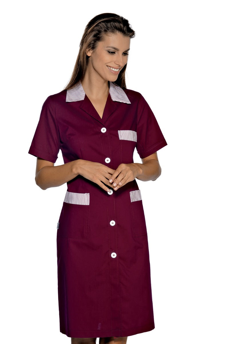 Chemise de travail Positano pour femme, noire et blanche