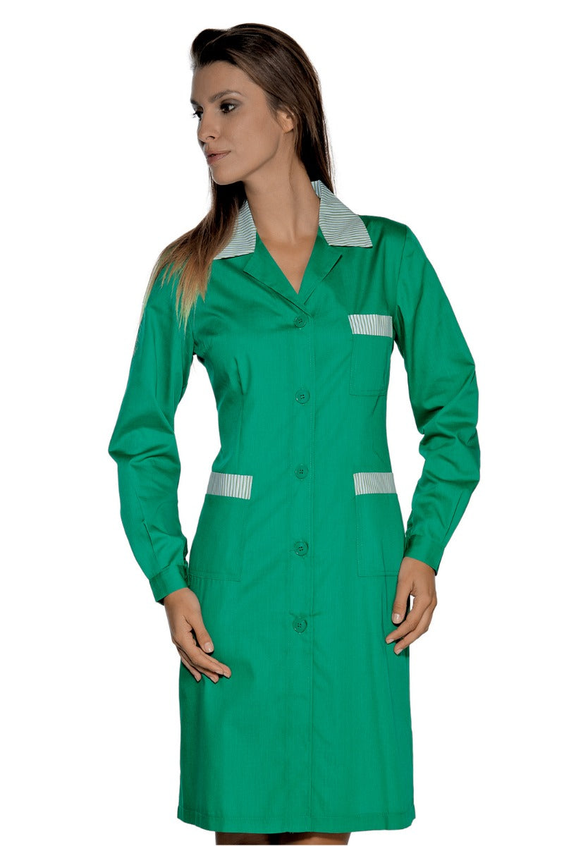 Chemise de travail Positano pour femme, noire et blanche