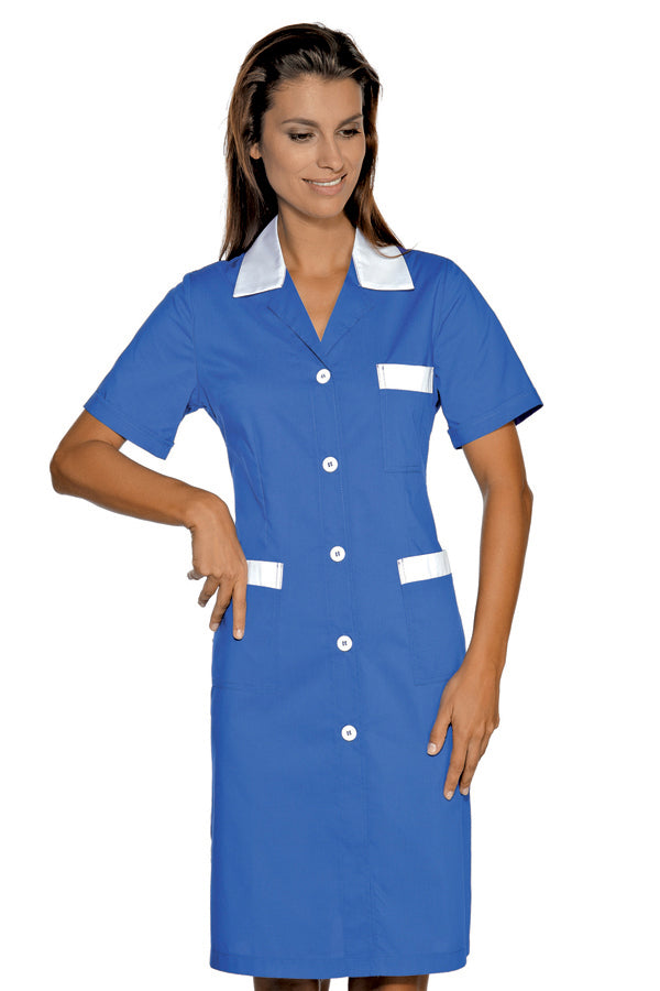 Chemise de travail Positano pour femme, noire et blanche