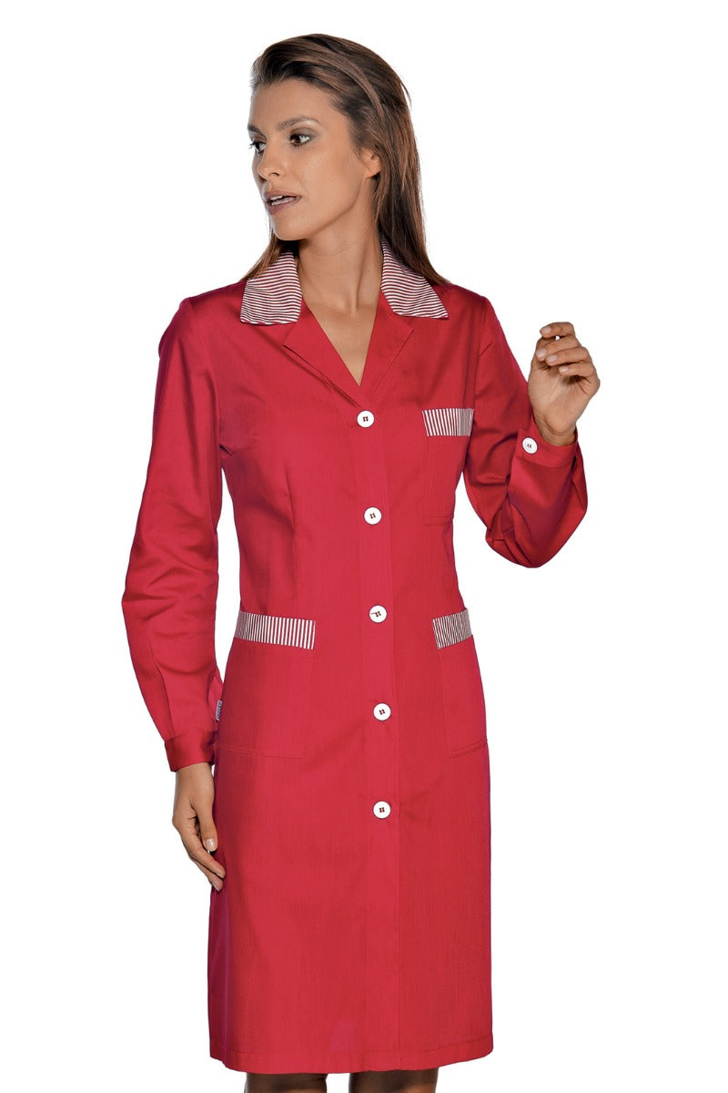 Chemise de travail Positano pour femme, noire et blanche