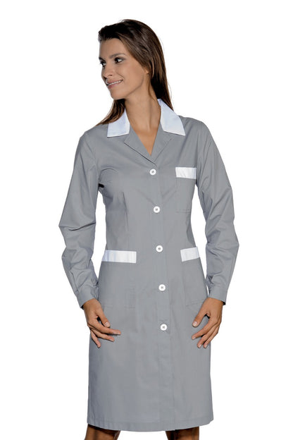 Chemise de travail Positano pour femme, noire et blanche