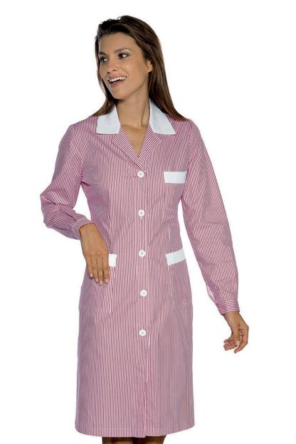 Chemise de travail Positano pour femme, noire et blanche