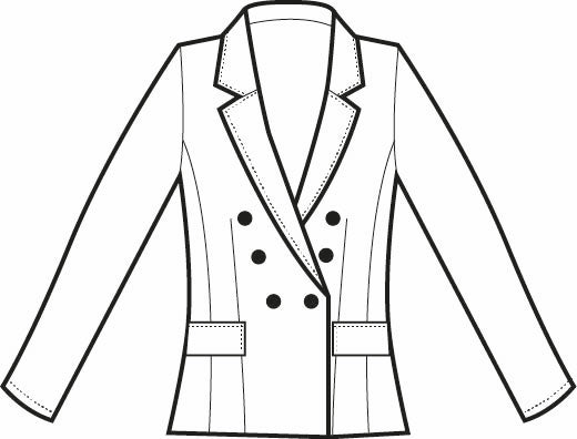 Giacca Donna Receptionist Vilnus Jersey Milano