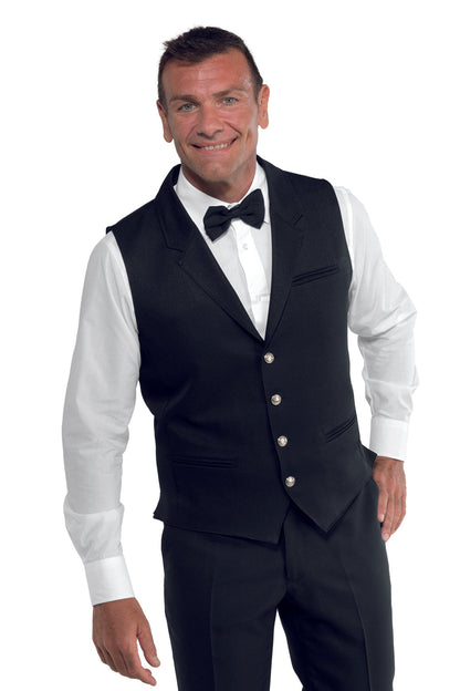 Gilet Wall Street Unisex Nero