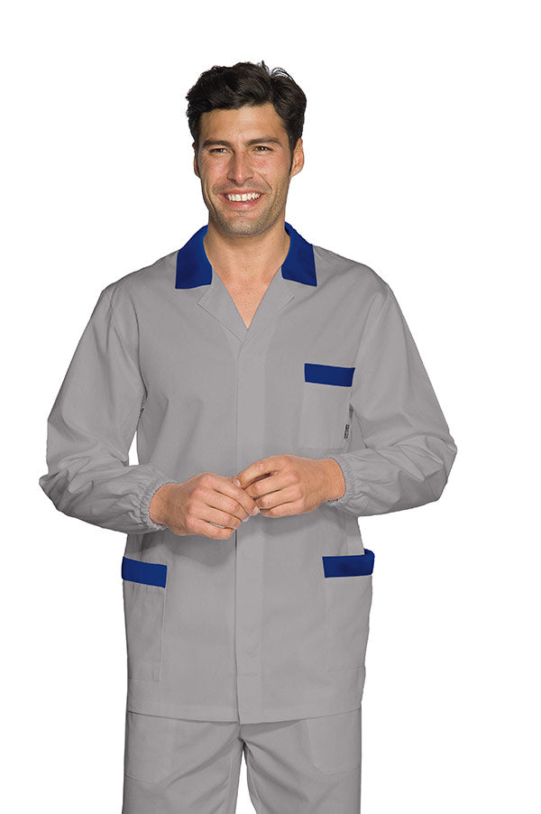 Casacca Peter Grigio e Blu