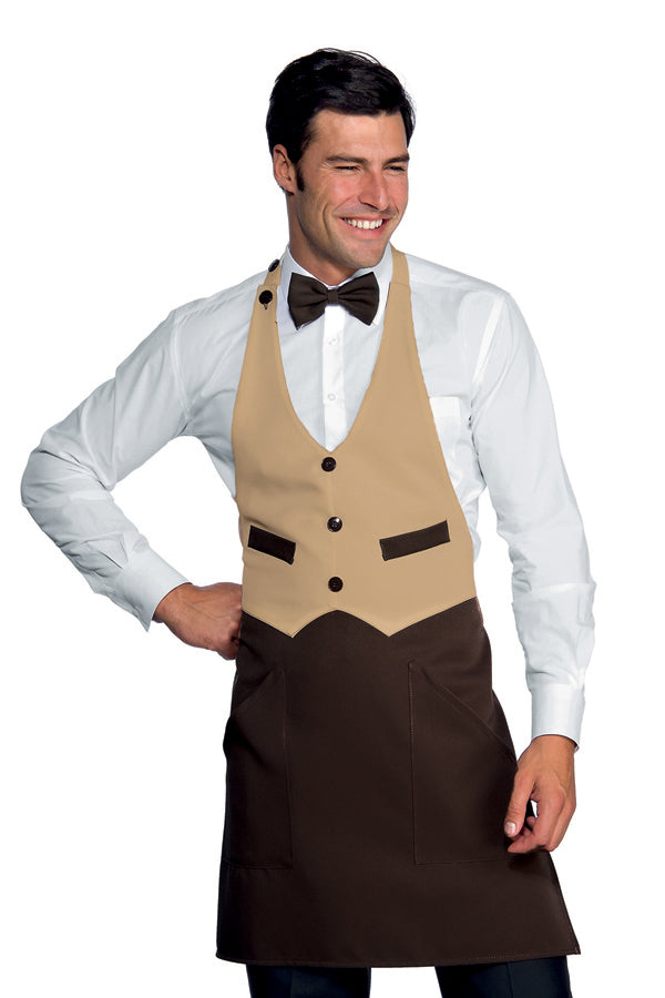 Grembiule Barman Garcon Biscotto+Testa Di Moro