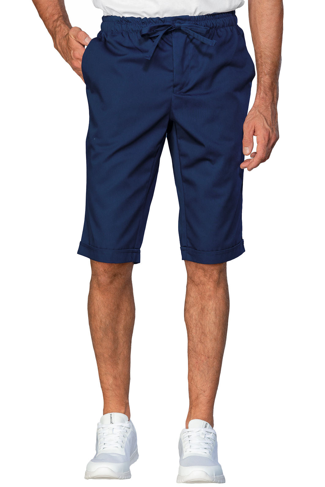 Pantaloncino Slim Zip blu - Divise & Divise